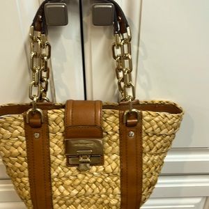 Michael Kors, straw bag